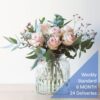 weekly flower subscription standard 24 deliveries